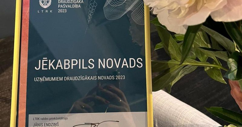 Jēkabpils novads &ndash; viens no uzņēmumiem draudzīgākajiem