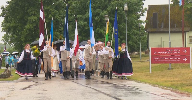 Līvānu pilsētas svētku gājiens