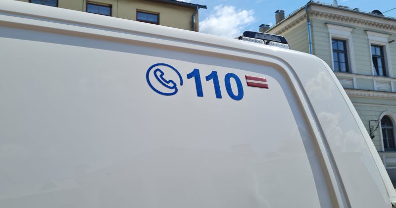 Kūku pagastā notikusi divu automa&scaron;īnu sadursme