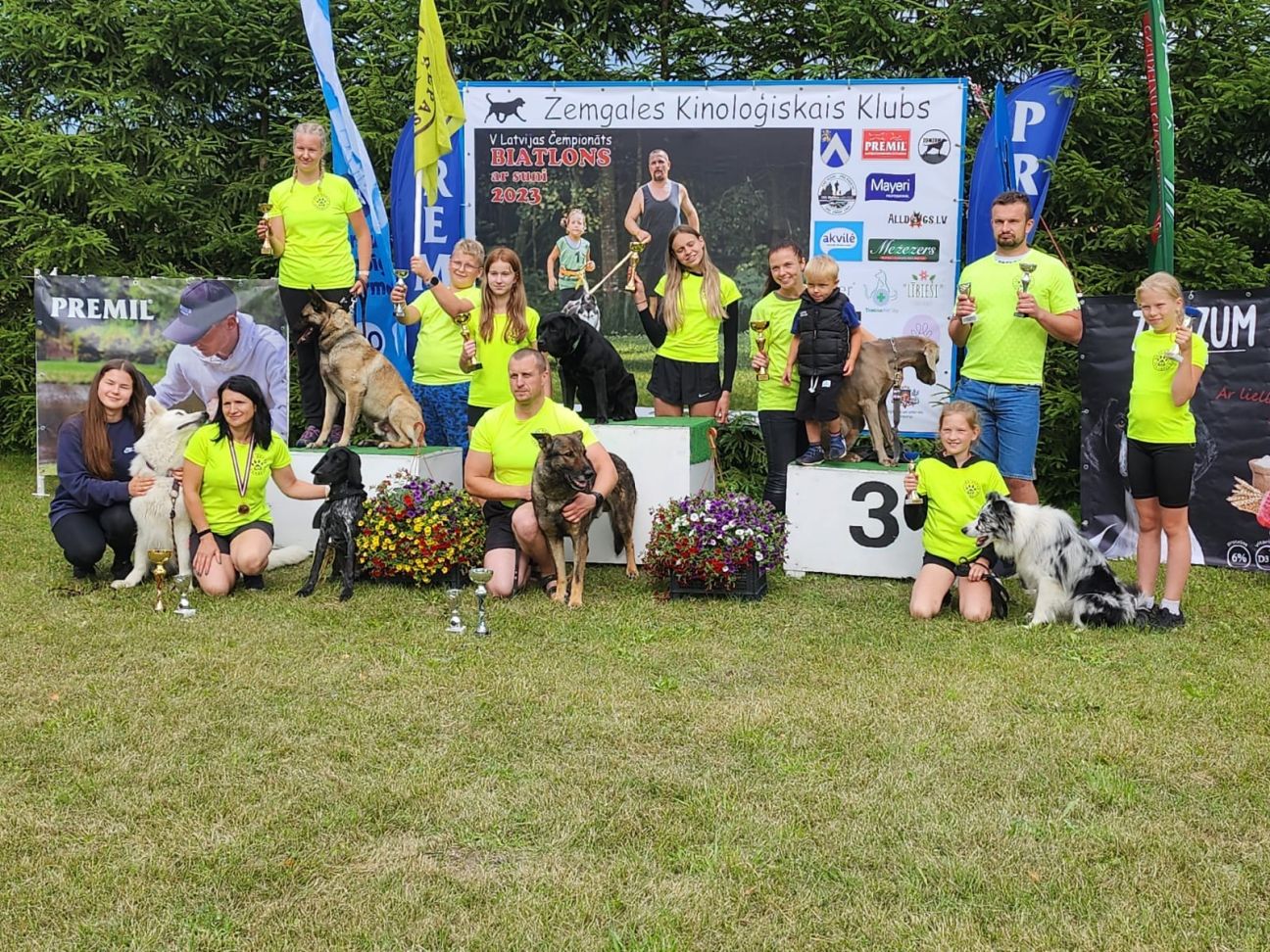 “Lūšu Ķepām K9” lielisks starts Latvijas čempionātā biatlonā ar suni