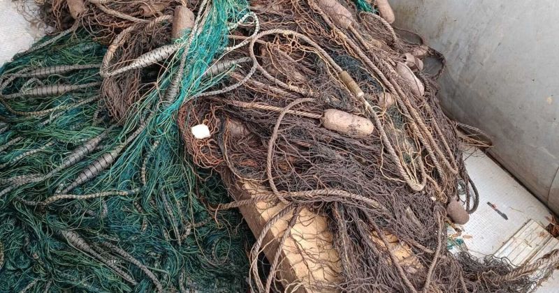 Līvānu novadā reida laikā izņem nelegālos zvejas rīkus