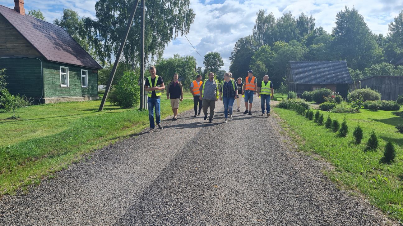 Jersikā ekspluatācijā pieņem atjaunoto Daugavas ielu