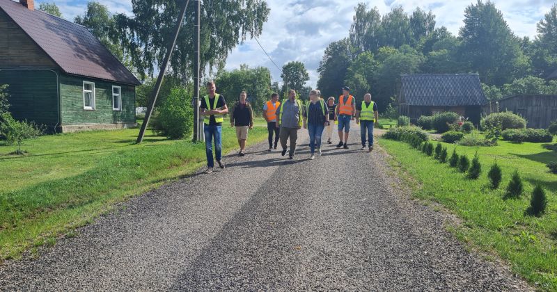 Jersikā ekspluatācijā pieņem atjaunoto Daugavas ielu