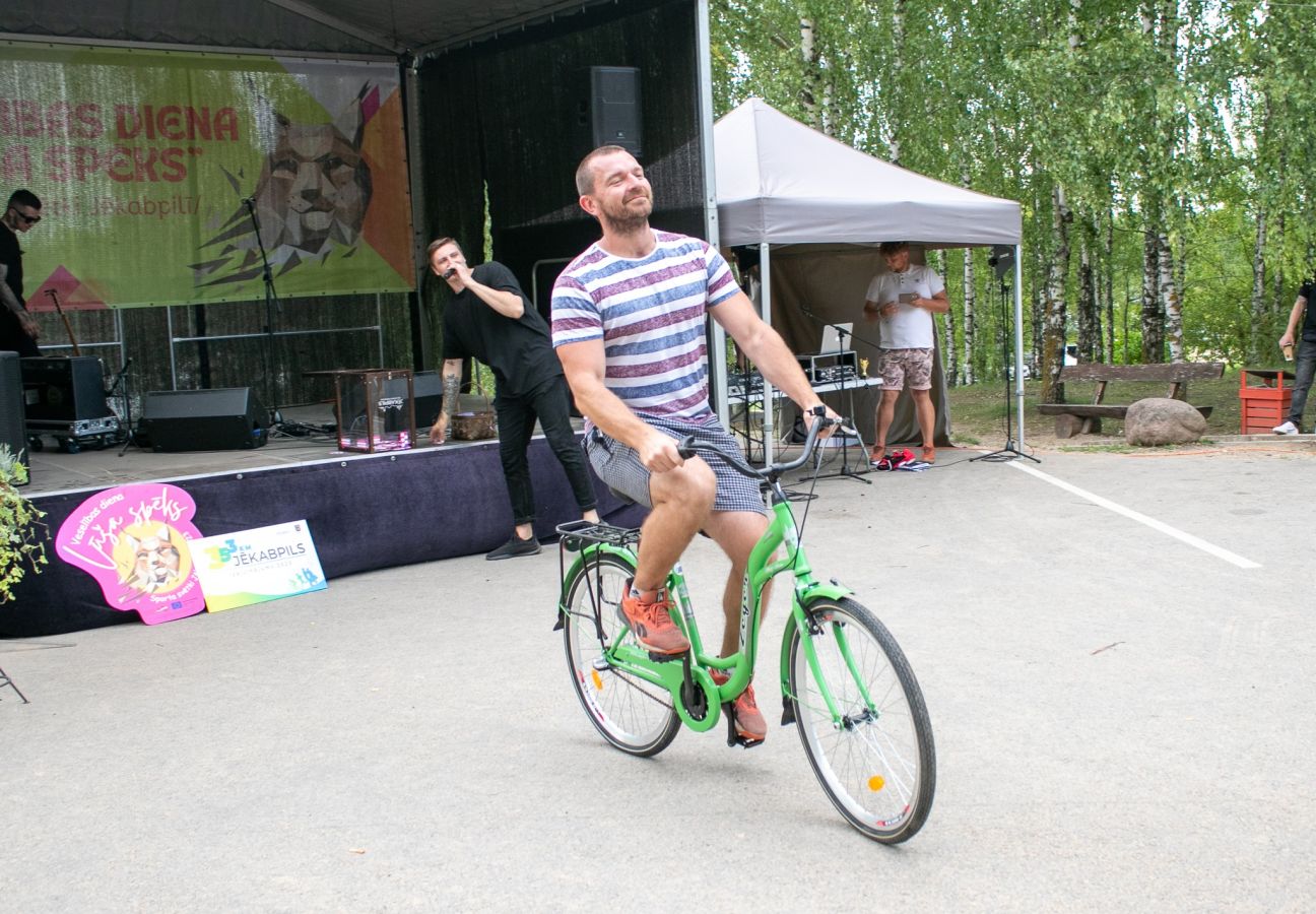 Jēkabpils Sporta svētkos galveno balvu iegūst Aivis Ivbulis