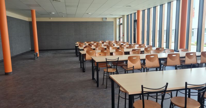 Jēkabpils Valsts ģimnāzijas ēdnīcā vēl nav uzstādītas iekārtas