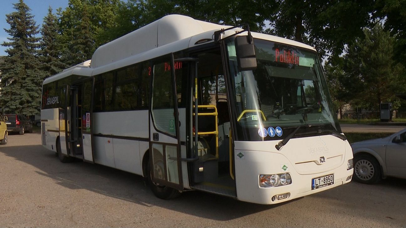 Jēkabpilī avārijā cietusi autobusa pasažiere
