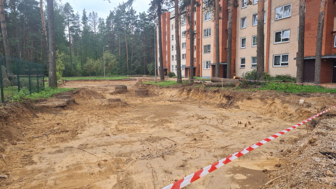 Jēkabpilī īsteno pirmo daudzdzīvokļu māju iekšpagalmu labiekārtošanas projektu