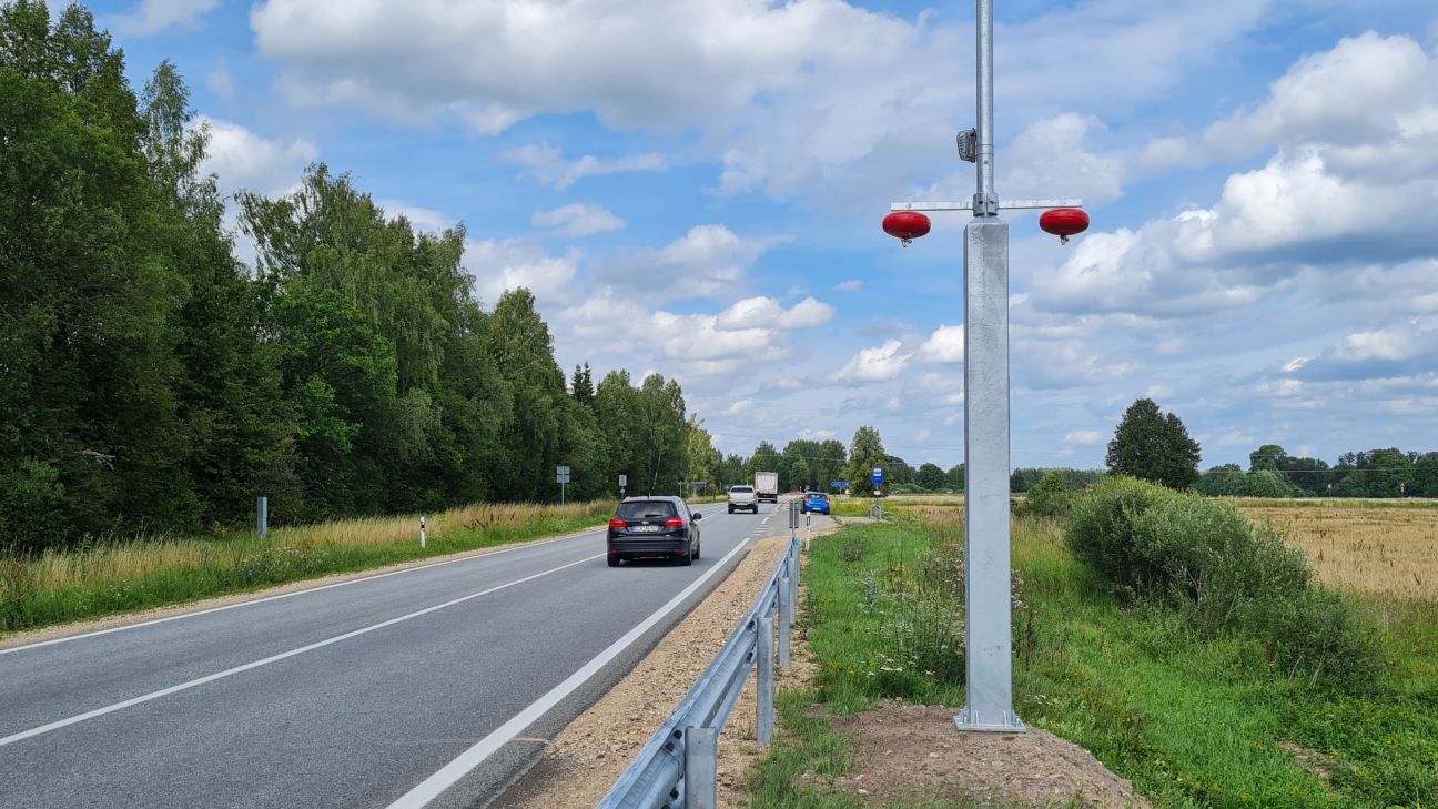 Uz Daugavpils šosejas pirms un aiz Pļaviņām šonakt sāks darboties vēl divi vidējā ātruma kontroles posmi