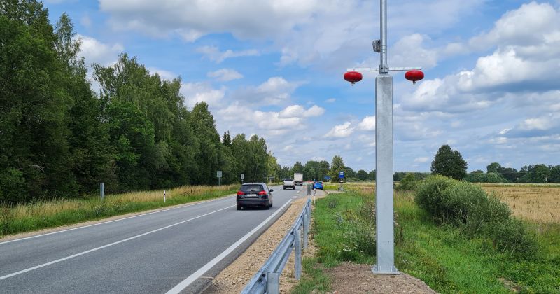 Uz Daugavpils &scaron;osejas pirms un aiz Pļaviņām &scaron;onakt sāks darboties vēl divi vidējā ātruma kontroles posmi