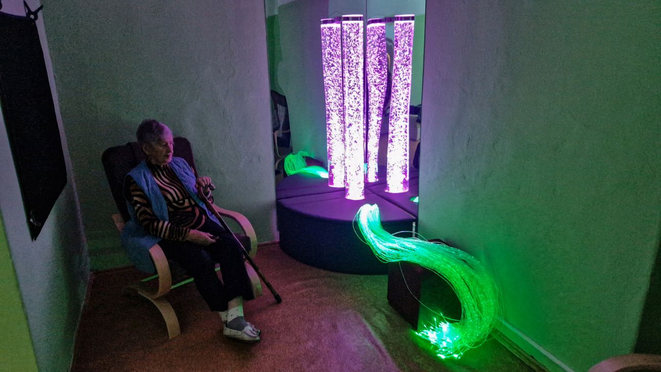 Pansionātā “Jaunāmuiža” izveidota Sensorā istaba