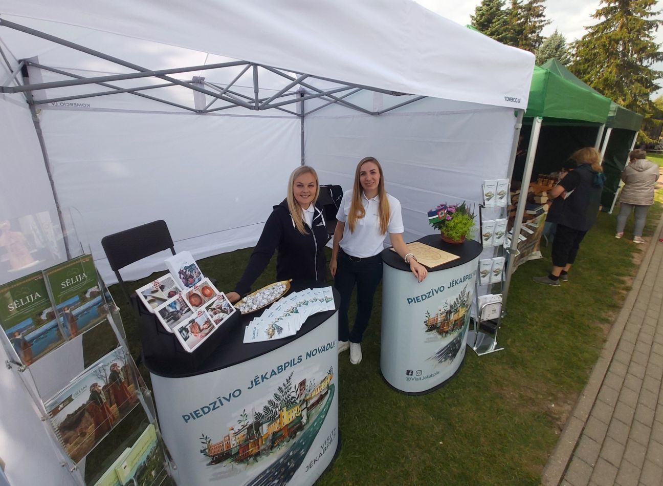 Jēkabpils novads pārstāvēts Rokišķu pilsētas svētkos