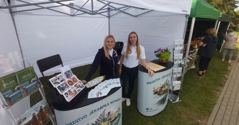 Jēkabpils novads pārstāvēts Roki&scaron;ķu pilsētas svētkos