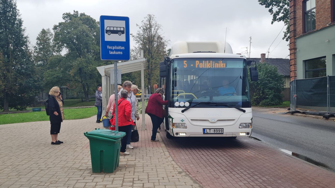 Jēkabpilī no 1.oktobra – izmaiņas daudzos autobusu maršrutu reisos
