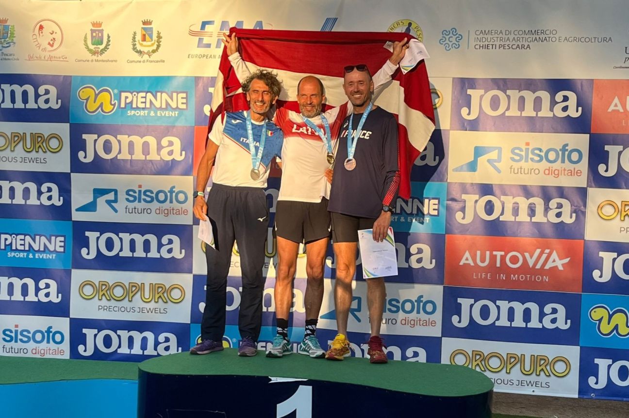 Normunds Ivzāns Eiropas čempionātā vieglatlētikā izcīna trīs medaļas