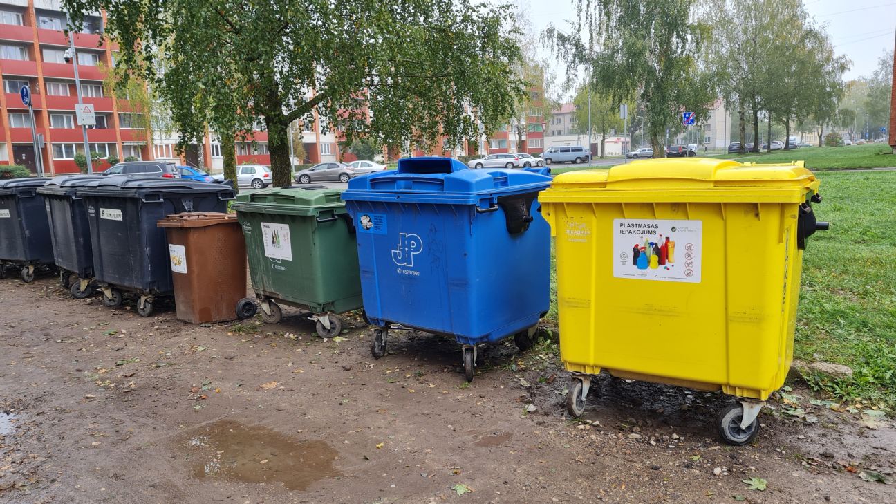 No uzņēmuma “Jēkabpils pakalpojumi” savākto atkritumu daudzuma sašķiroti 25,5 procenti