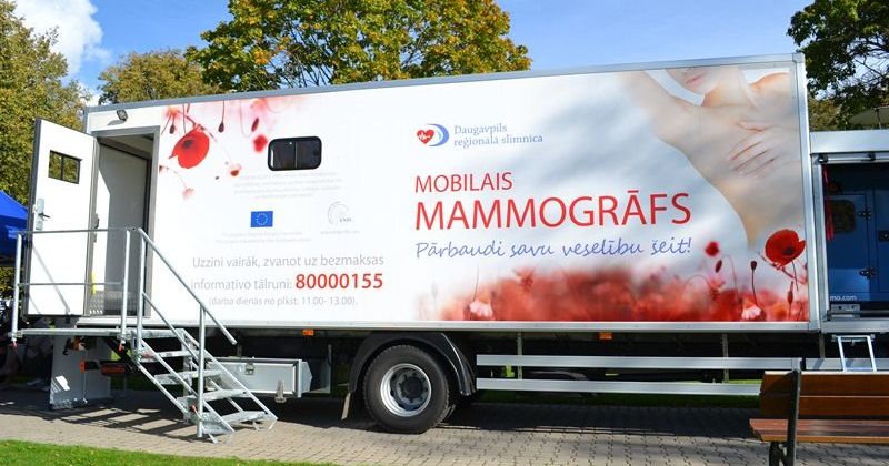Jēkabpilī būs mobilais mamogrāfs