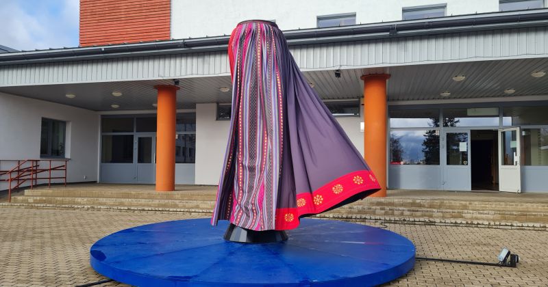 Līvānos novembrī apskatāms jauns vides objekts &ndash; Dziesmu svētku brunči