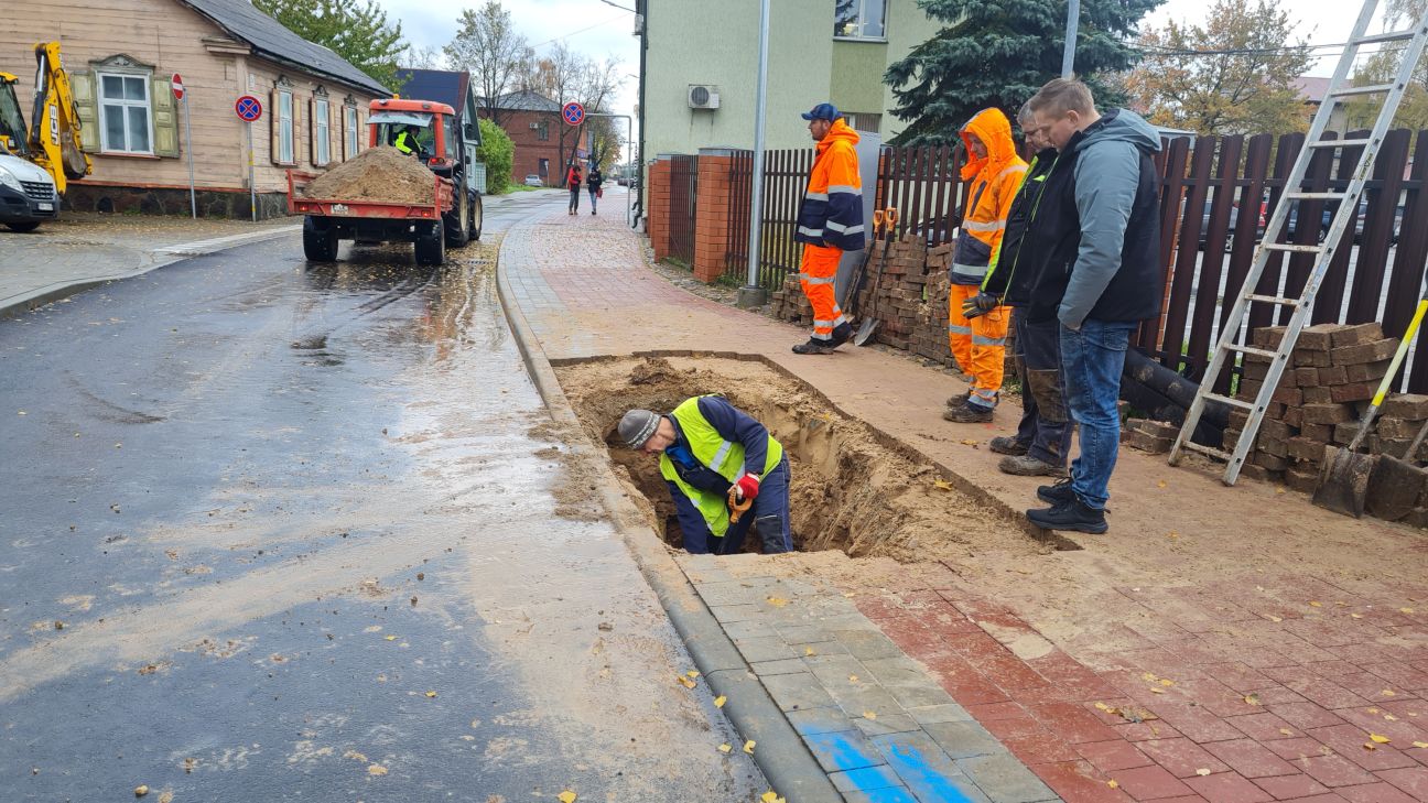 Pormaļa ielā Jēkabpilī tikai vienā posmā nomainīts ūdensvads