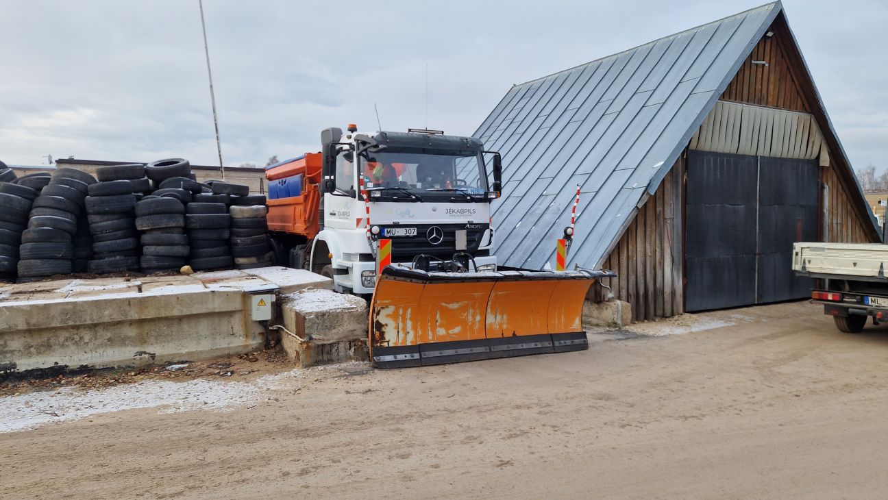 Jēkabpils galvenais ielu uzturētājs gatavs ziemas sezonai