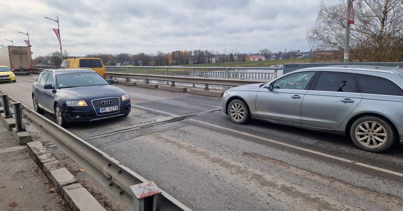 Jēkabpilī 4.decembrī sāks remontēt &scaron;uvi tiltam pār Daugavu