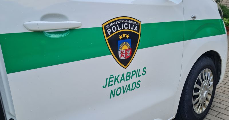 Apkopota statistika par Jēkabpils novada pa&scaron;valdības policijas darbu novembrī