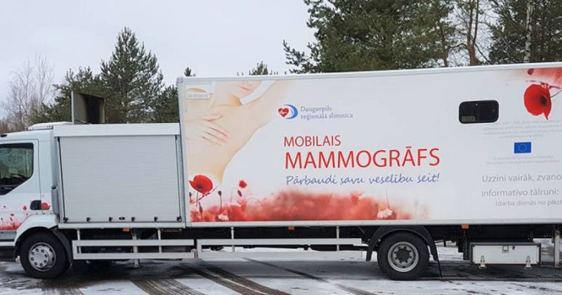 13.janvārī Jēkabpilī būs mobilais mamogrāfs sievietēm
