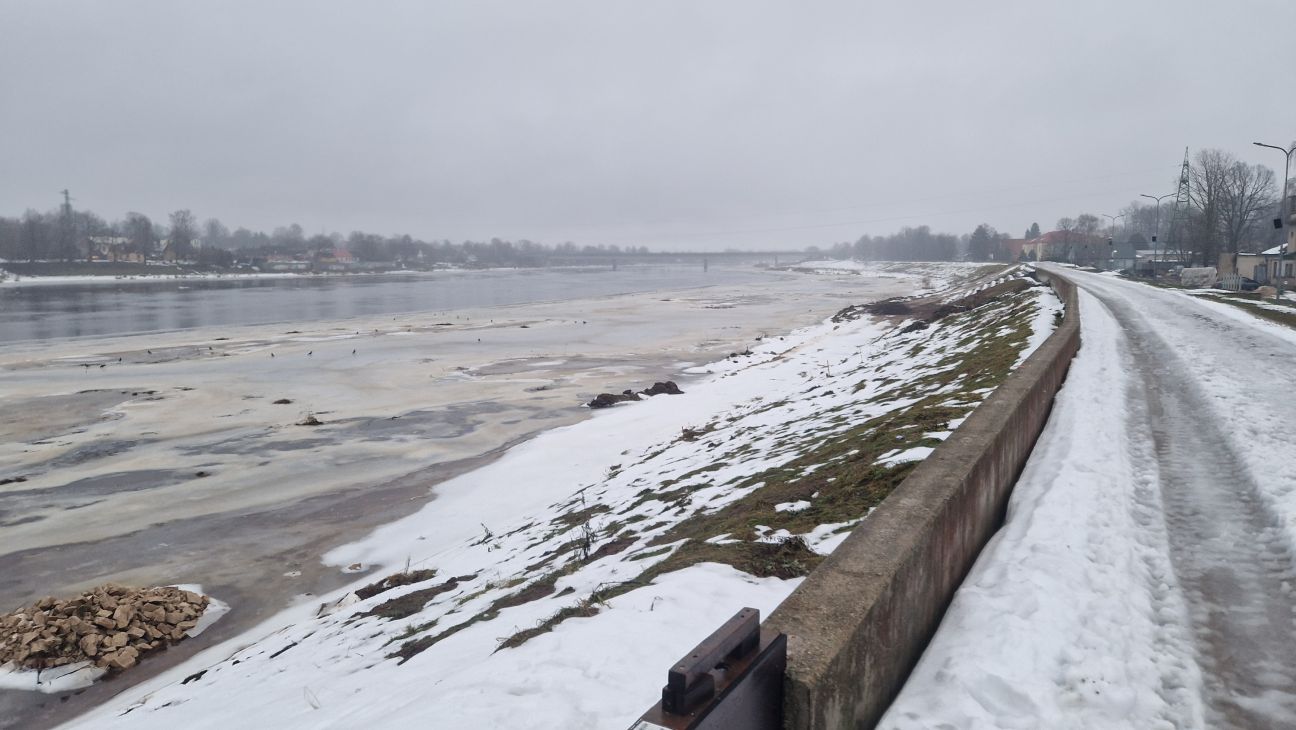 Daugavā pie Jēkabpils ūdens līmenis ir pazeminājies