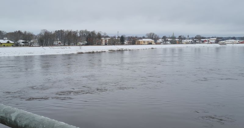 Dambja būvniecībā izsludināts ziemas tehnoloģiskais pārtraukums