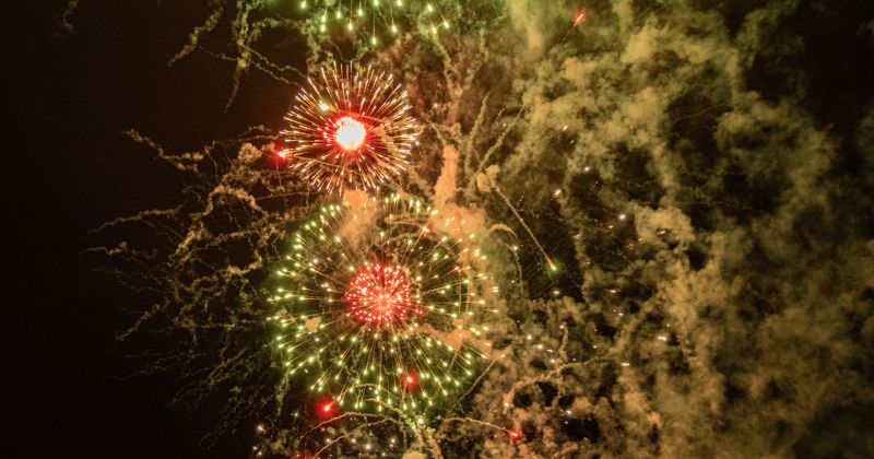 Jaunā gada sagaidī&scaron;ana Jēkabpilī