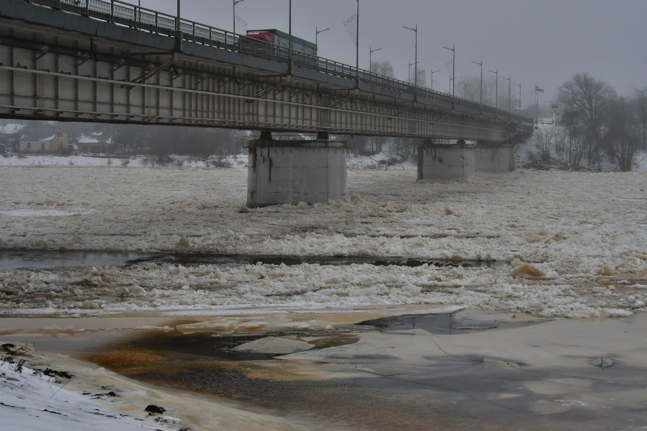 Daugavā pie Jēkabpils nedaudz paaugstinājies ūdens līmenis