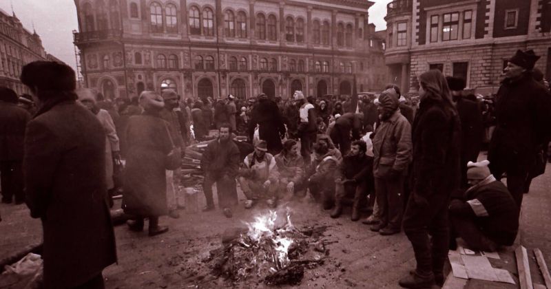 Likteņdārzā atcerēsies  Barikāžu laiku