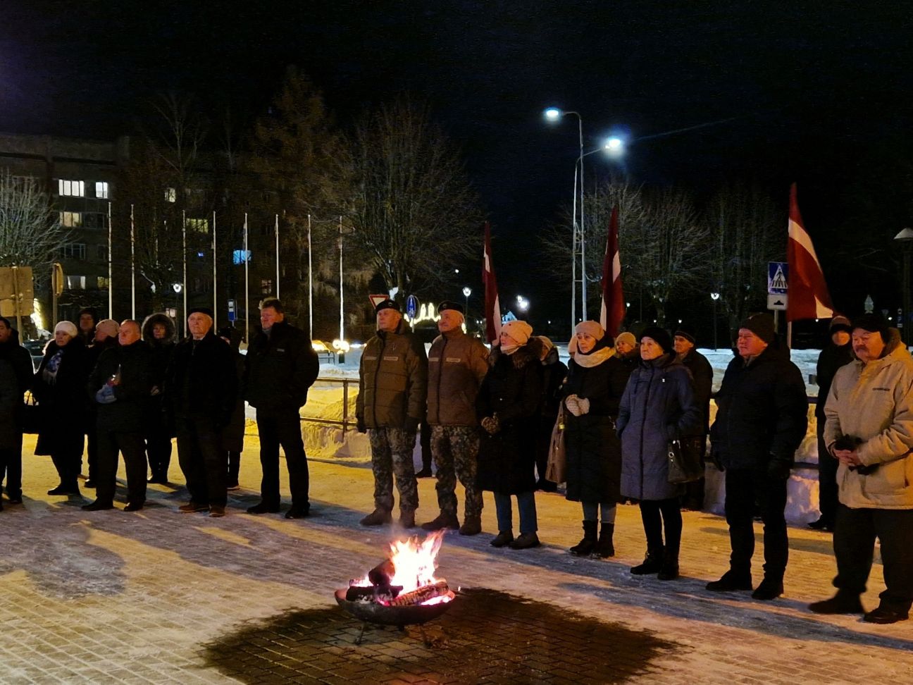 Līvānos norisinājies barikāžu atceres pasākums