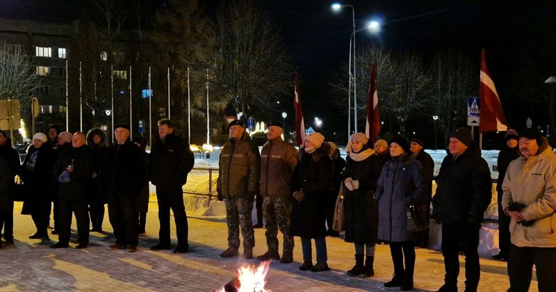Līvānos norisinājies barikāžu atceres pasākums