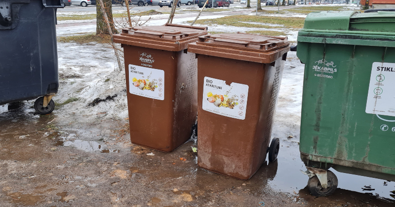 Jēkabpilī no februāra iedzīvotājiem būs jāmaksā par bioatkritumu izve&scaron;anu