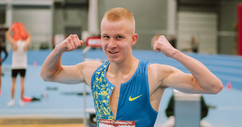 Jēkabpilie&scaron;iem augsti rezultāti Latvijas U18 un U20 čempionātā