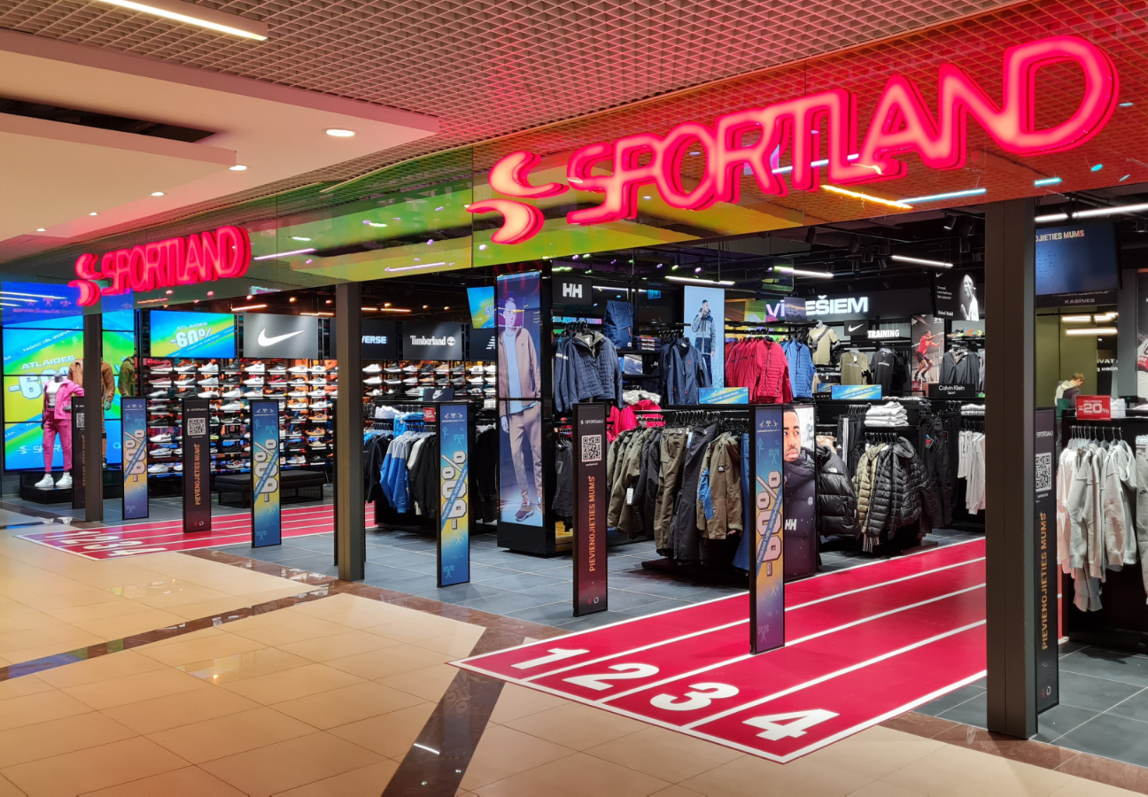 Jēkabpilī atvērts jaunākais “Sportland” veikals Latvijā!