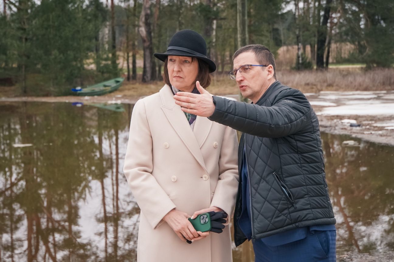 Jēkabpili apmeklē VARAM ministre Inga Bērziņa