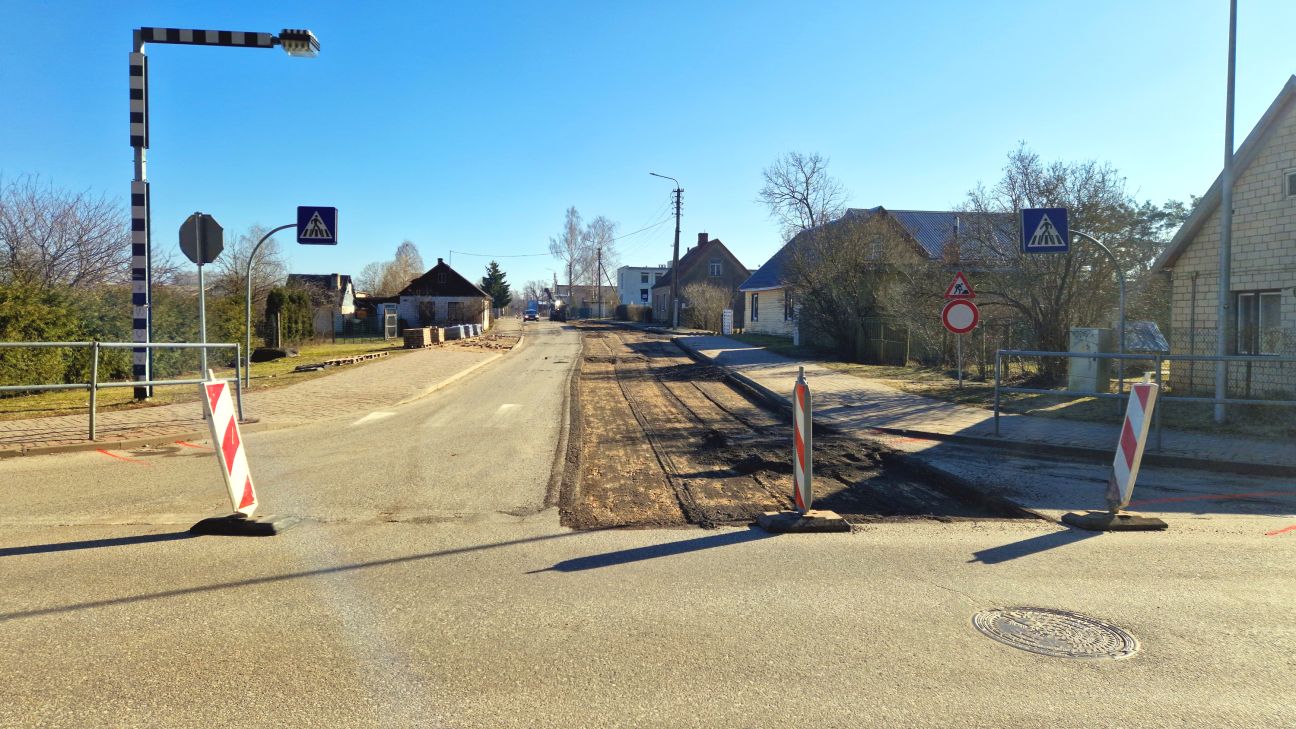 Jēkabpilī stājas spēkā satiksmes ierobežojumi Jaunā ielā