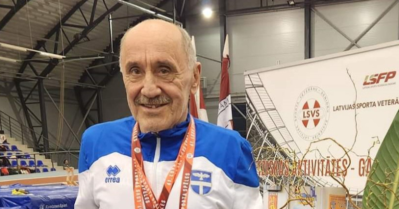 Līvānu sporta veterāni izcīna 30 medaļas vieglatlētikas sacensībās