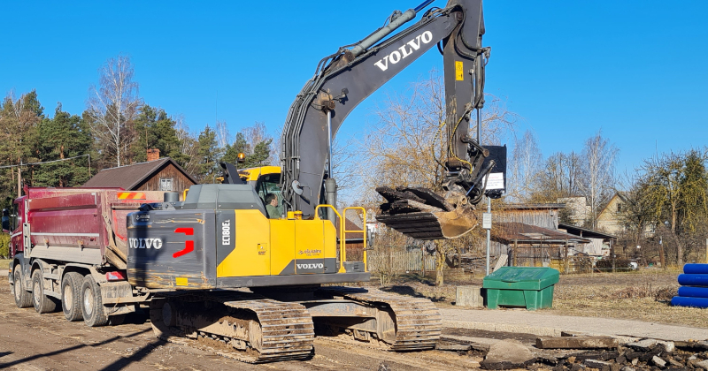 Jēkabpilī sācies Jaunās ielas remonts