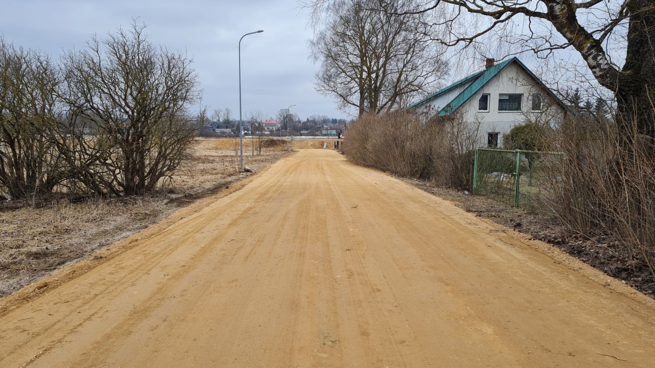 Vārpu ielā pabeigts remonts