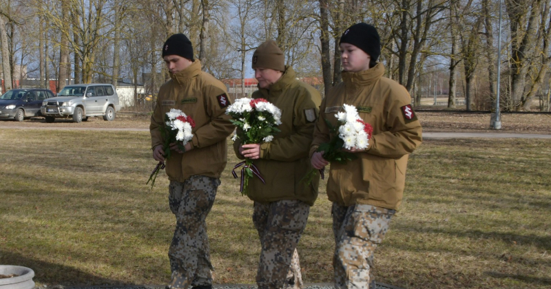 Jēkabpilī atzīmē Nacionālās preto&scaron;anās kustības piemiņas dienu