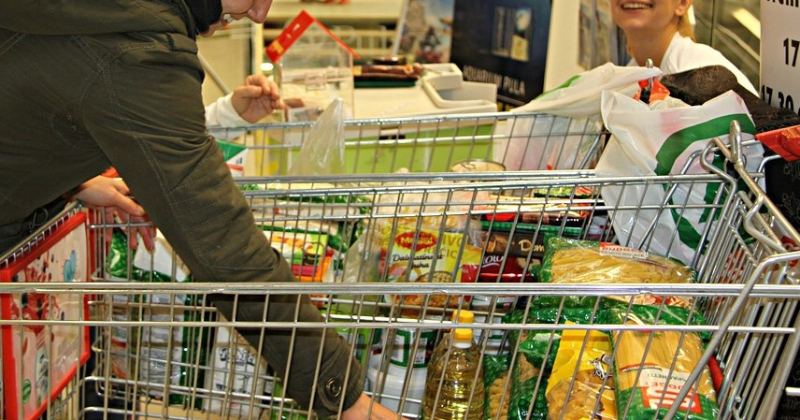 Jēkabpilī piepildītas vairāk nekā 100 pārtikas pakas