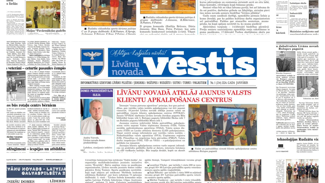 Martā neiznāks “Līvānu novada vēstis”