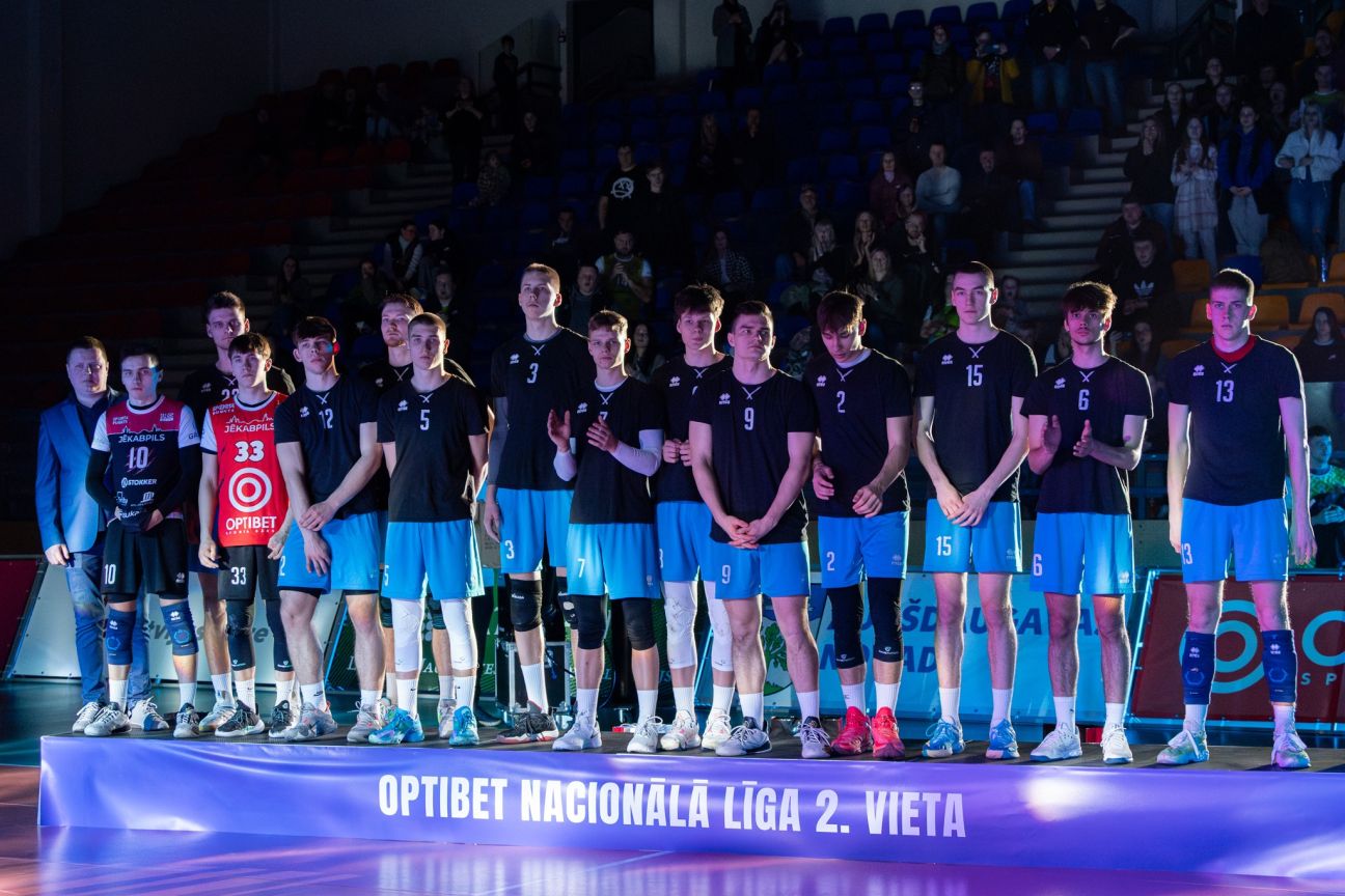 Jēkabpils Juniori kļūst par Nacionālās līgas otrās vietas ieguvējiem