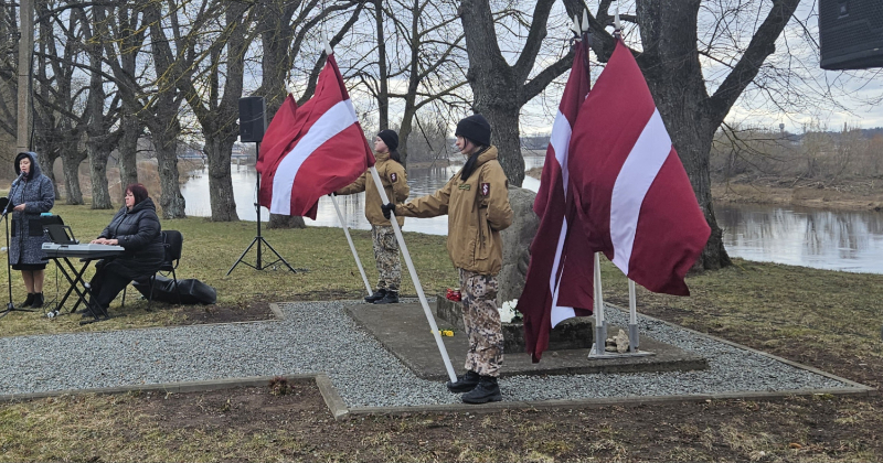 Jēkabpilī piemin 1949.gada 25.marta deportācijas