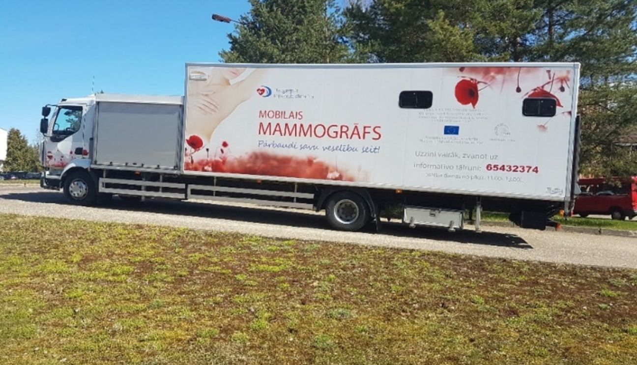 Aknīstē sievietes tiek aicinātas uz mobilo mamogrāfu