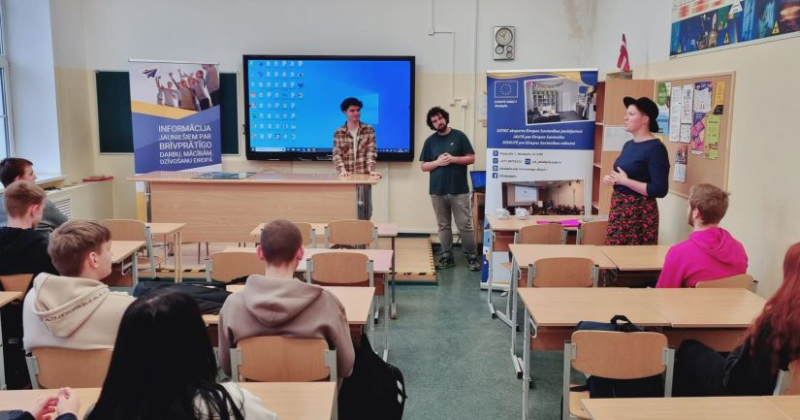 Aknīstē Eiropas Jaunatnes nedēļā uzņem ciemiņus