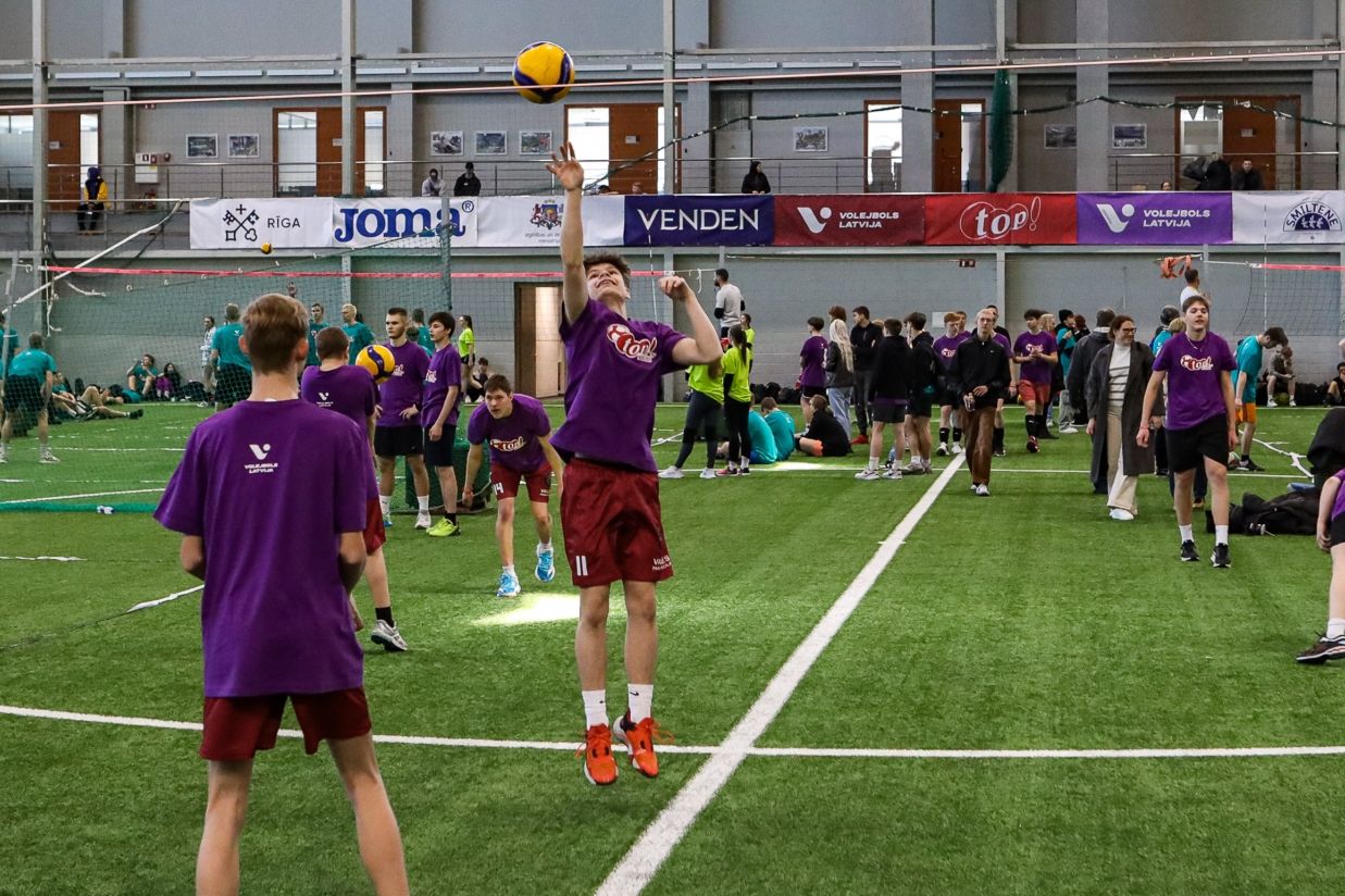 Jēkabpils jaunie volejbolisti piedalās turnīrā “top! kauss”