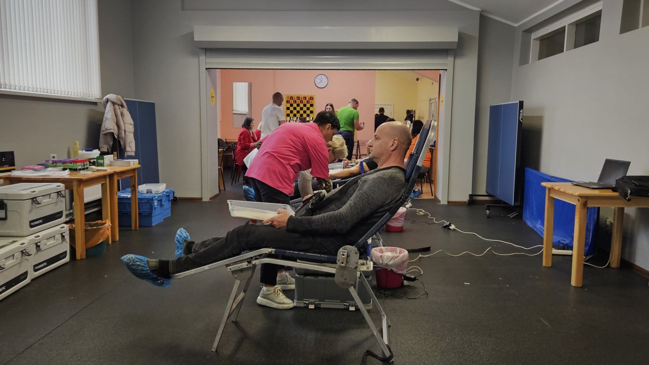 Jēkabpilī donoru dienā liela atsaucība